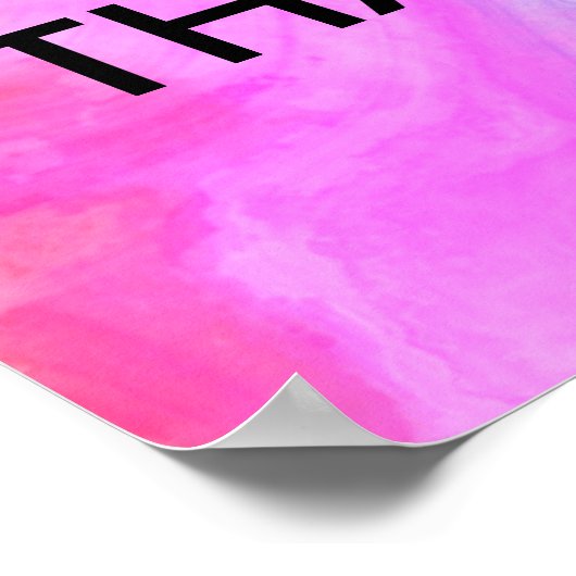 Schijn aan en wees de ster dat je regenboog bent poster (Hoek)