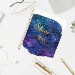 Schijn als de ster dat je planner bent<br><div class="desc">Je SCHIJNT! JIJ! Vergeet dat niet elke dag met deze mooie melkwegplanner!</div>
