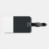 Schijn als de zon bagagelabel (Achterkant horizontaal)