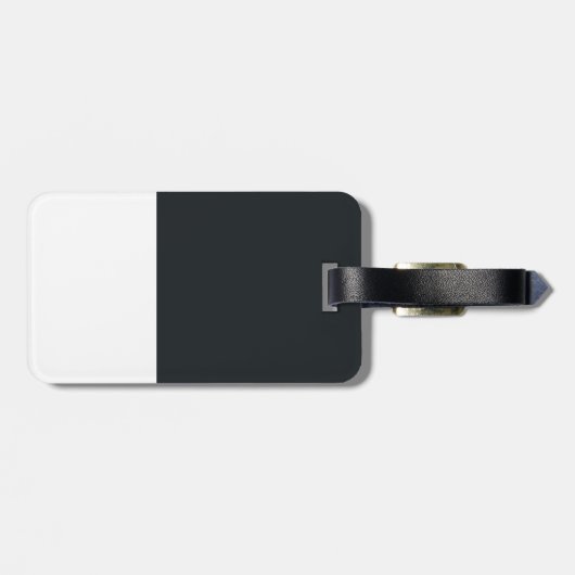 Schijn als de zon bagagelabel (Achterkant horizontaal)