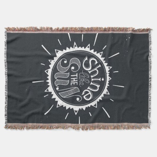 Schijn als de zon deken (Voorkant)