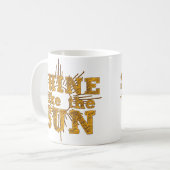 Schijn als de zon koffiemok (Voorkant links)