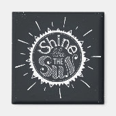 Schijn als de zon magneet (Voorkant)