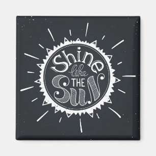 Schijn als de zon magneet