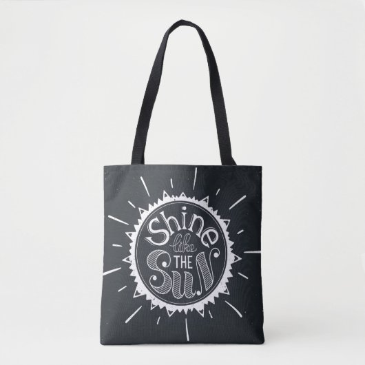 Schijn als de zon tote bag (Voorkant)