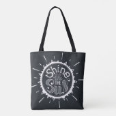 Schijn als de zon tote bag (Achterkant)