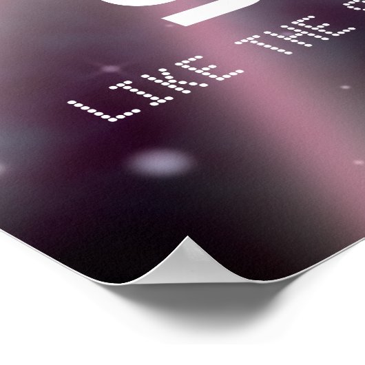 Schijn als een Star-Poster Poster (Hoek)