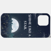 'Schijn als een Ster' Nachtelijke Hemel Citaat iPh Case-Mate iPhone Case (Achterkant (horizontaal))