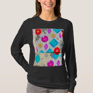 Schijn door de Nacht | Stralende Edelsteen Lange M T-shirt