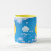 Schijn elke dag als de zon mok (Midden)