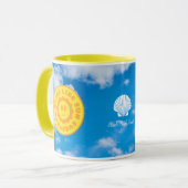 Schijn elke dag als de zon mok (Voorkant links)