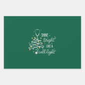 Schijn helder als een oproep nachtverpleegster ker inpakpapier vel (Voorkant)