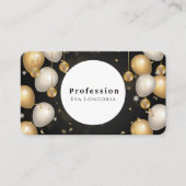 Schijn helder elke vergadering glanzende gouden ba visitekaartje (Voorkant)