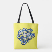 Schijn je Licht Tote Bag (Achterkant)