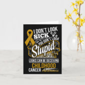 Schijn kan het bewustzijn van kinderkanker misleid kaart (Gele Bloem)