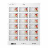 Schijn op Denemarken Etiket (Full Sheet)