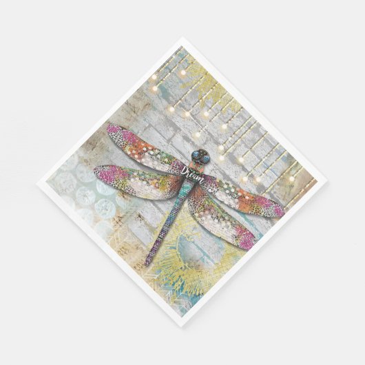 Schijn op Dragonfly servet (Hoek)