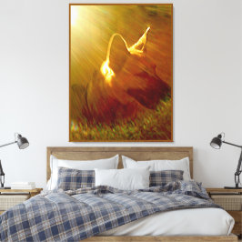 Schijn op mij Duitse Herdershond #1 Canvas Afdruk