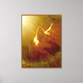 Schijn op mij Duitse Herdershond #1 Canvas Afdruk (Voorkant)