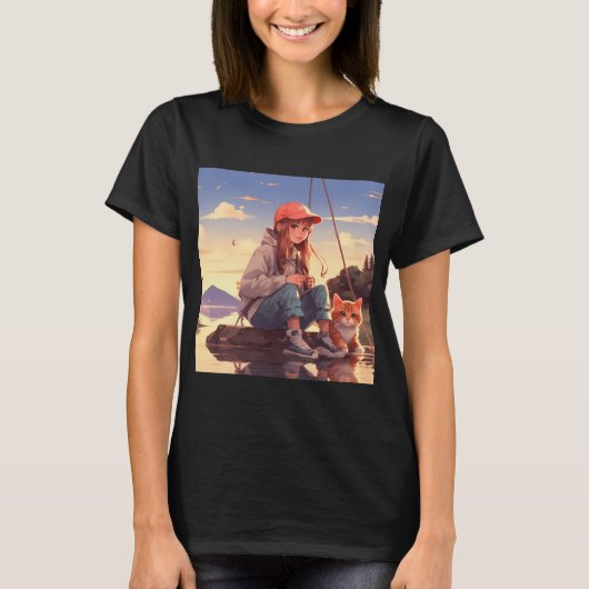 Schijn over het water t-shirt (Voorkant)