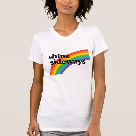 Schijn Zijwaarts T-shirt (Voorkant)