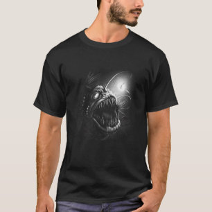 Schijnachtig roerig, roekerig zee onderwater t-shirt