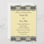 Schijnbaar en laakbaar repetitief diner (geel) kaart (Voorkant)