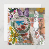 Schijnbaar flatWenskaart (Voorkant / Achterkant)