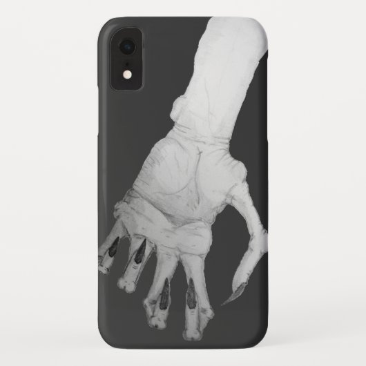 Schijnbaar gruwelijk monster met de hand Case-Mate iPhone case (Achterkant)