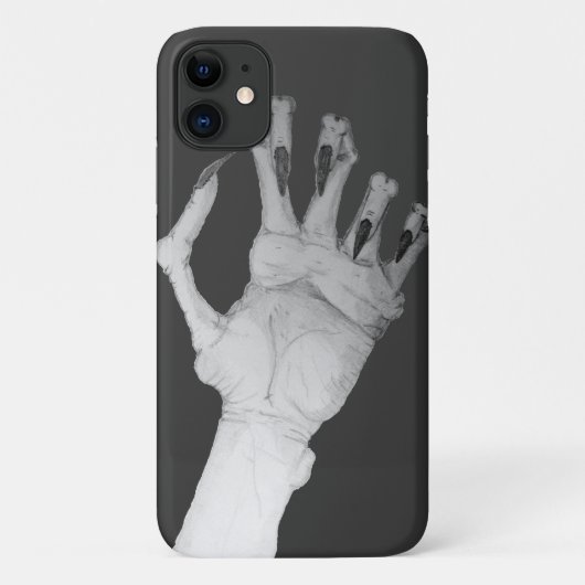 Schijnbaar gruwelijk monster met de hand Case-Mate iPhone case (Achterkant)