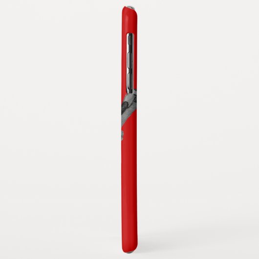 Schijnbaar gruwelijk monster met de hand Case-Mate iPhone case (Achterkant/links)