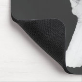 Schijnbaar gruwelijk monster met de hand muismat (Hoek)