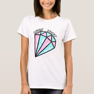 Schijnbaar helder als een diamant // Mode T-shirt