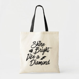 Schijnbaar helder als een diamant // Mode Tote Bag