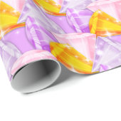 Schijnbaar-helder-diamanten-diagonaal- Cadeaupapier (Rol Hoek)