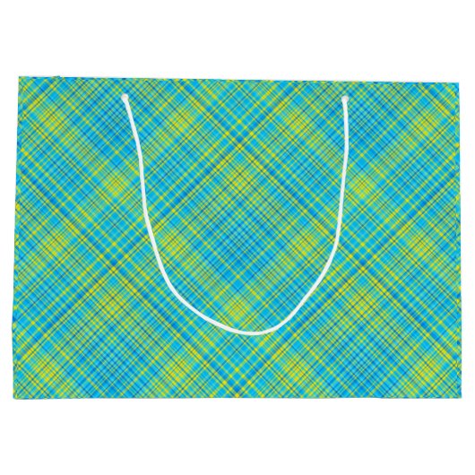 Schijnbaar heldere diamanten-coördinerende PLAID 8 Groot Cadeauzakje (Achterkant)