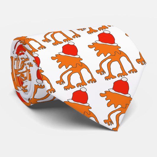 Schijnbaar kerstStropdas! Stropdas (Opgerold)