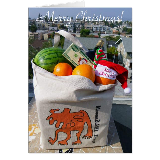 Schijnbaar kerstWenskaart! (Voorkant)