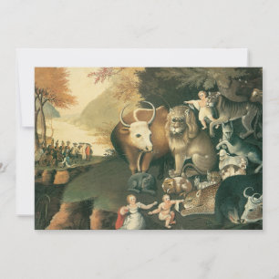 Schijnbaar Koninkrijk door Edward Hicks  Folk Art