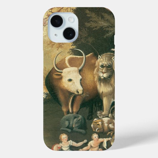 Schijnbaar Koninkrijk door Edward Hicks  Folk Art Case-Mate iPhone Case (Achterkant)
