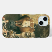 Schijnbaar Koninkrijk door Edward Hicks  Folk Art Case-Mate iPhone Case (Achterkant (horizontaal))