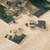 Schijnbaar Koninkrijk door Edward Hicks  Folk Art Legpuzzel (Zijkant)