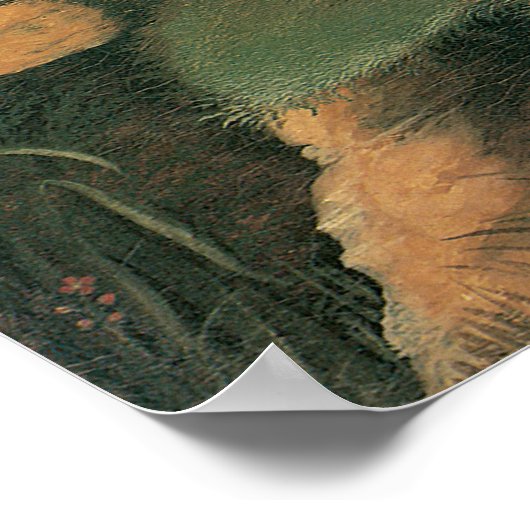 Schijnbaar Koninkrijk door Edward Hicks  Folk Art Poster (Hoek)