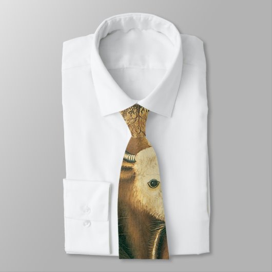 Schijnbaar Koninkrijk door Edward Hicks Folk Art Stropdas (Gebonden)