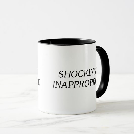 Schijnbaar ongeschikt mok (Voorkant rechts)