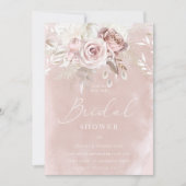 Schijnbaar Roos met blush Vrijgezellenfeest Kaart (Voorkant)