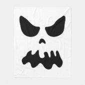 Schijnbaar spookbeeld Halloween costume party Fleece Deken (Voorkant)