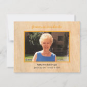 Schijnbaar sympathie voor de zon notitiekaartje (Achterkant)