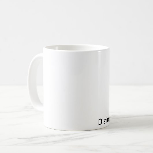 Schijnbaar vliegkruis koffiemok (Voorkant links)