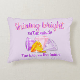 Schijnbare diamanten - Accent Pillow Kussen